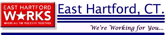 Logo: East Hartford Works.